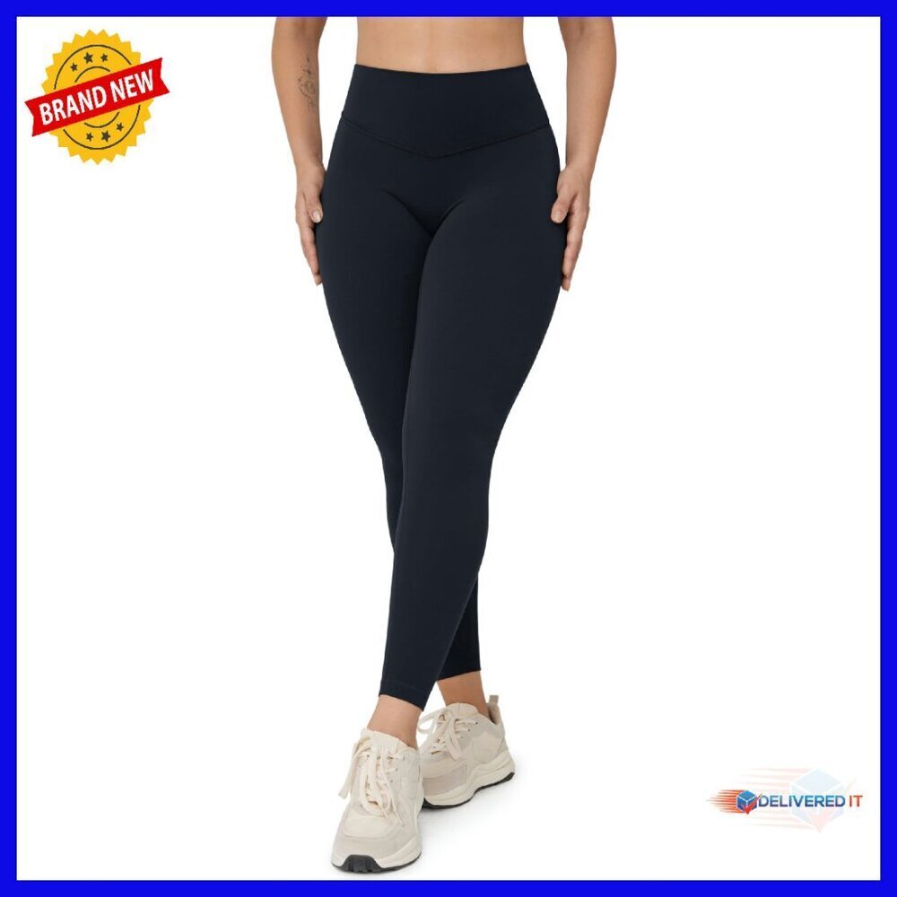 High Waisted Workout Leggings Buttery Soft Yoga Pants 25" Inseam